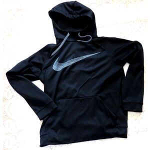 Nike Men's Therma Fit Fleece Pullover Hoodie  Black  M/L *read*  EUC